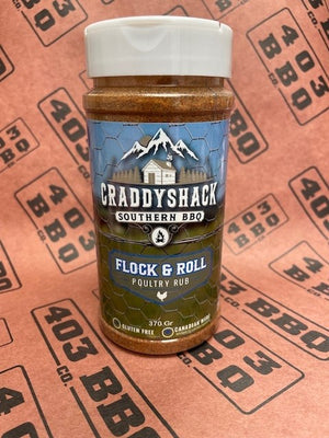 
                  
                    Craddyshack Flock & Roll Poultry Rub
                  
                