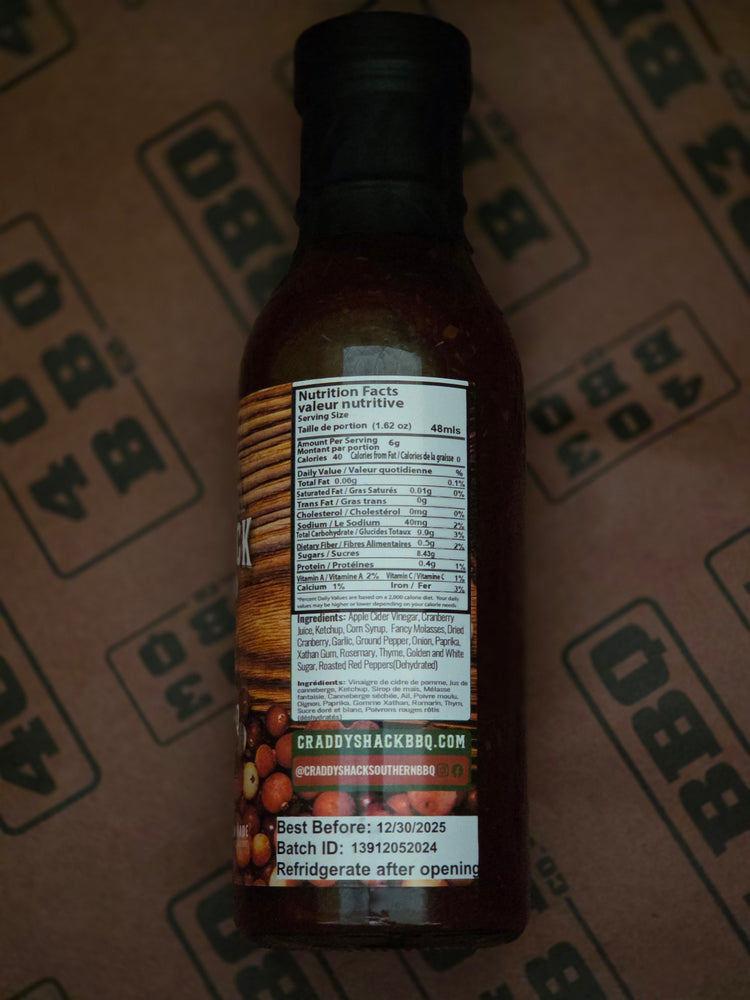 
                  
                    Craddyshack Smokin' Cran-Q Sauce
                  
                
