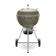 Weber Master Touch Charcoal Grill Smoke