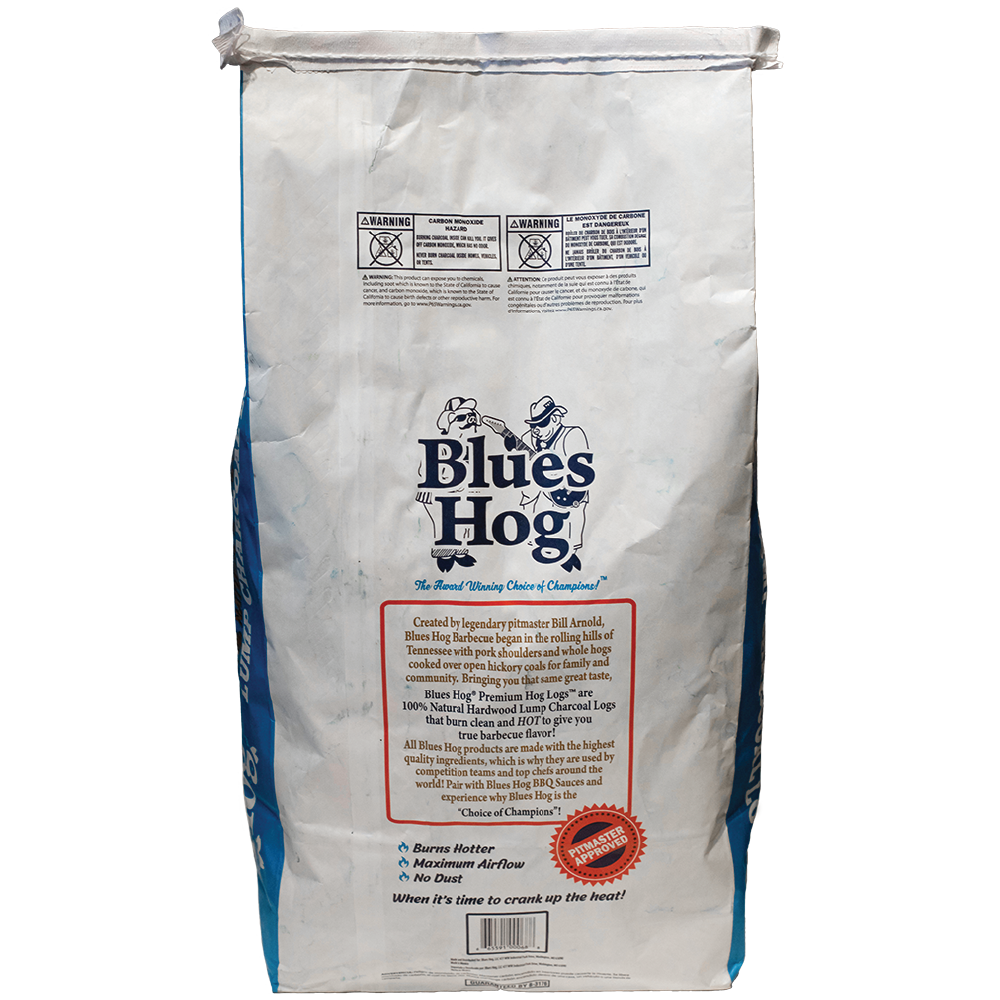 
                  
                    Blues Hog Hog Logs - Lump Charcoal Logs (Back)
                  
                