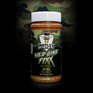 
                  
                    Motley Que Wild Game Fixx Rub
                  
                